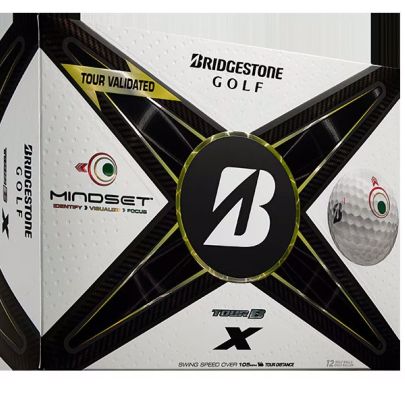 BALLES BRIDGESTONE TOUR B X MINDSET 